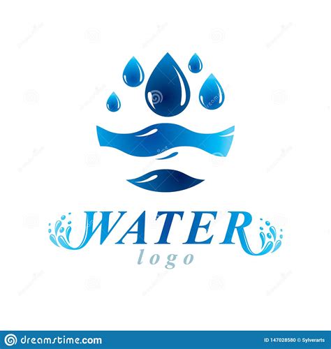 Fresh Mineral Water Design Vector Emblem For Use As Marketing Design
