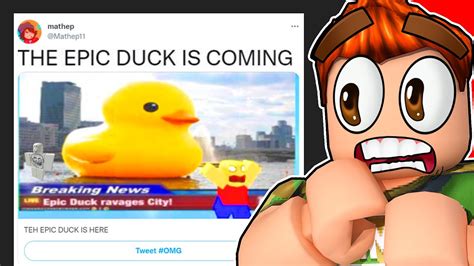 Roblox THE EPIK DUCK IS HERE Explained YouTube