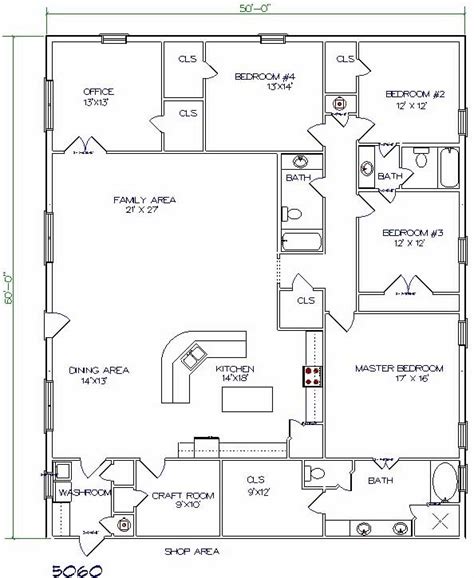 10 Amazing Barndominium Floor Plans For Your Best Home Archluxnet
