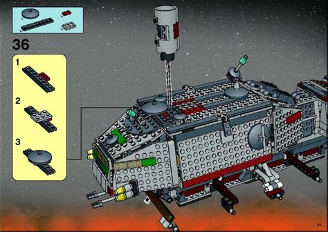 Lego 7261 Clone Turbo Tank Instructions Star Wars