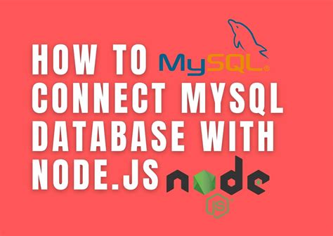 How To Connect Mysql Database With Express Js Node Js