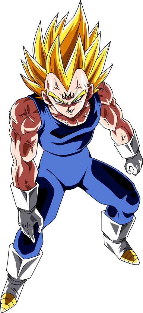The fact is, i go into every conflict for the battle, what's on my mind is beating down the strongest to get stronger. Majin Vegeta 2 by BrusselTheSaiyan on DeviantArt