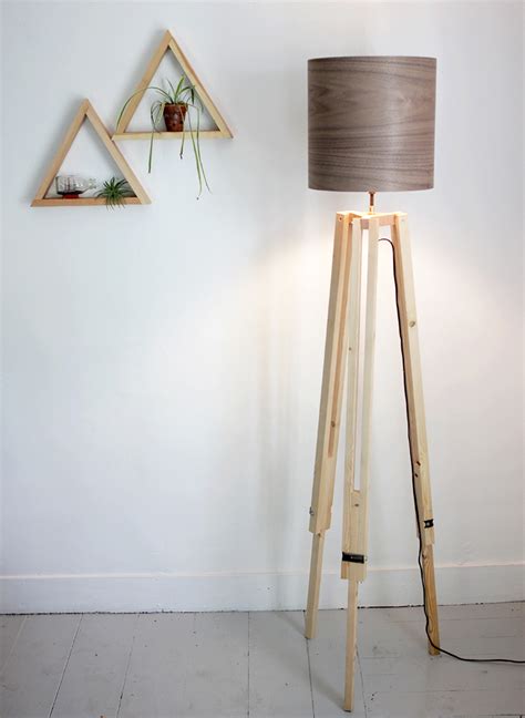 All posts, projects and plans. Diy Wooden Tripod Floor Lamp | Home Lighting Design Ideas