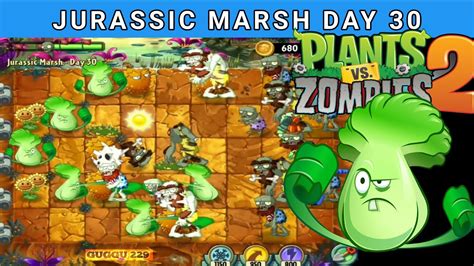 Pvzpvz2plants Vs Zombiesplants Vs Zombies 2 Jurassic Marsh Day 30