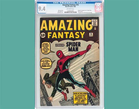 Spider Mans First Appearance In Comic Book Sells For 454100 Boing