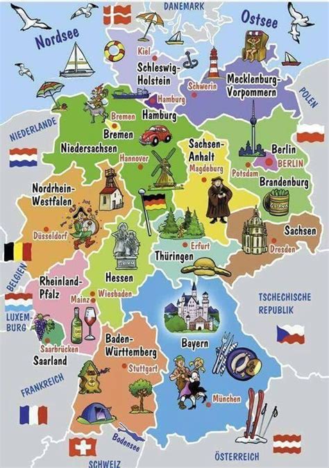 Leo sagt, dass er in der hauptstadt wohnt kennst du die 16 bundesländer deutschlands und ihre hauptstädte? Deutschland - Nachbarländer, Bundesländer und Hauptstädte ...
