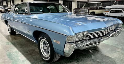 1968 Chevy Impala Custom Coupe 427 V8 Grotto Blue