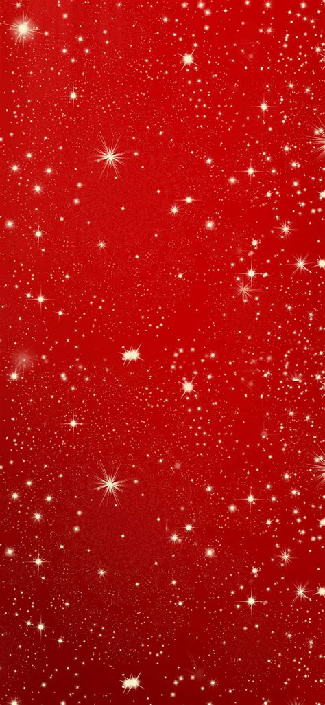 Download Glowy Red Christmas Iphone Wallpaper