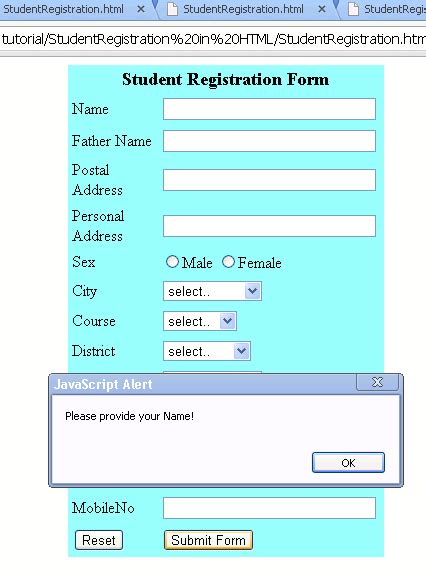 Creating User Registration Form Using Html Css And Js Youtube Vrogue