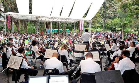 Sinfônica de Minas Gerais toca música de cinema nos Concertos no Parque