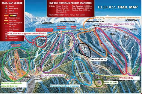 Honest Eldora Trail Map Rskiing