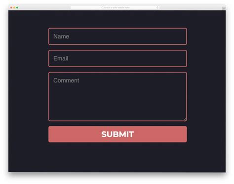 35 Best Free Html Contact Forms With Fresh New Designs 2020