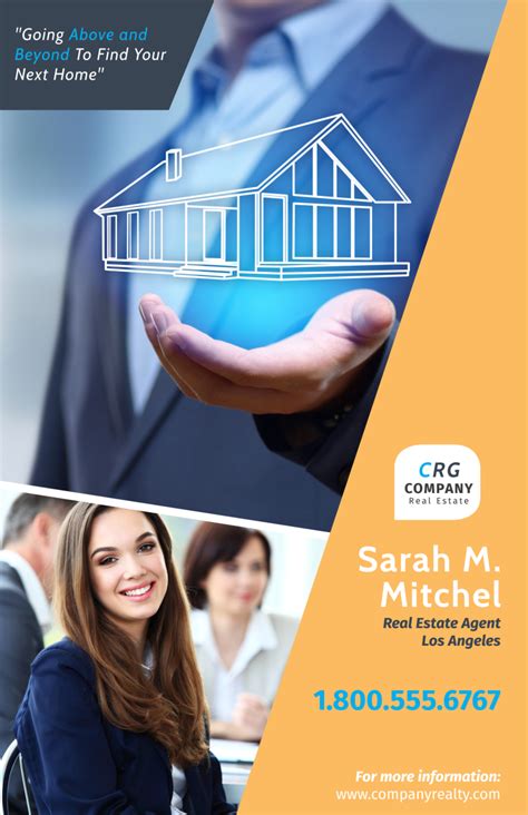 Featured Real Estate Agent Poster Template Mycreativeshop