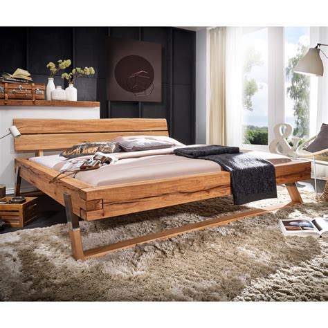 Es handelt sich um ein gebrauchtes bettgestell. Balkenbett Gojo Doppelbett Bett in Wildeiche Fichte ...