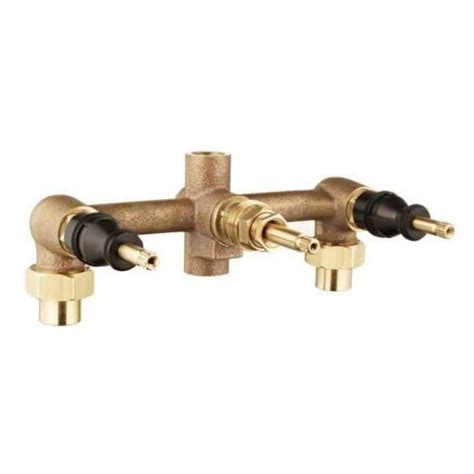 Maybe you would like to learn more about one of these? Pfister 00131XA 3-Handle Tub & Shower Rough-In Valve