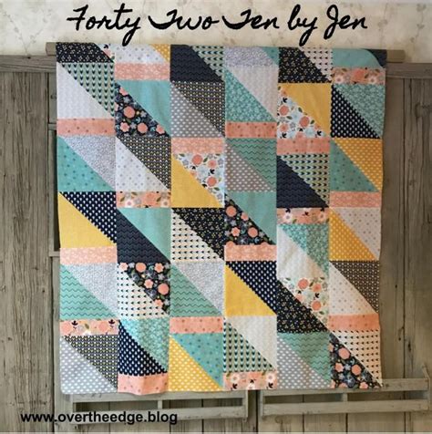 To Inspire You To Try Quilting With A Serger I Designed My Own Pattern