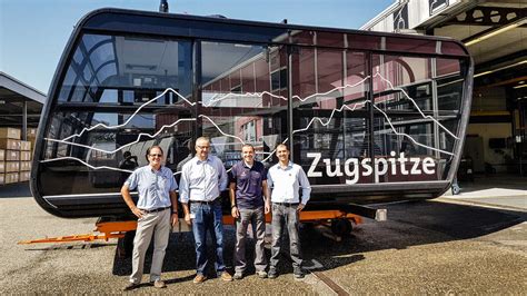 10) getting down from zugspitze. Erste Kabine der Seilbahn Zugspitze ist fertig | Garmisch ...
