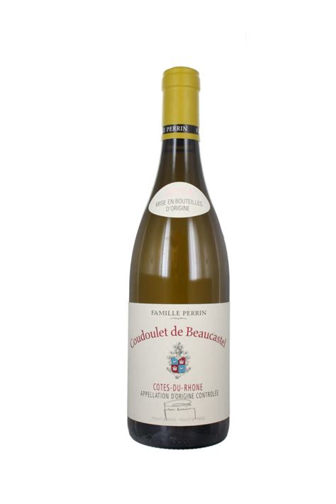 2019 Chateauneuf Du Pape Blanc Chateau De Beaucastel 6 X Bottle