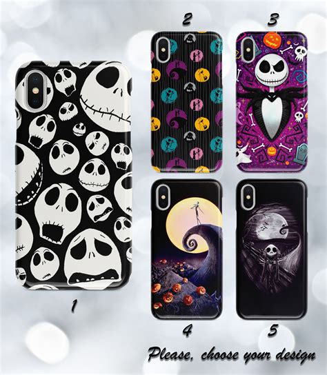 Nightmare Before Christmas Iphone 12 Case Iphone 11 Case Etsy