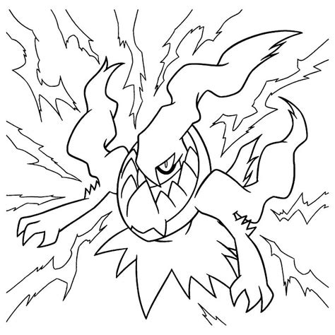 Darkrai Power Coloring Page Free Printable Coloring Pages For Kids