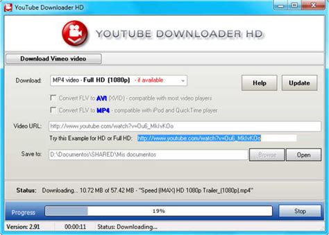 Todos los formatos son compatibles. Como descargar vídeos de YOUTUBE.