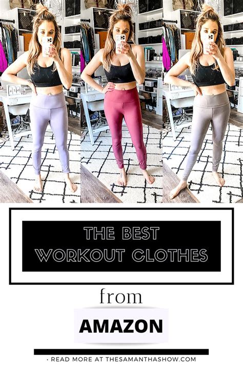 Best Workout Clothes From Amazon The Samantha Show A