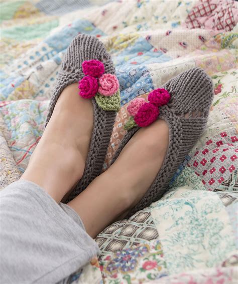 Knitted Slipper Patterns A Knitting Blog