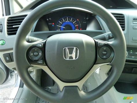 2012 Honda Civic Steering Wheel Adjustment