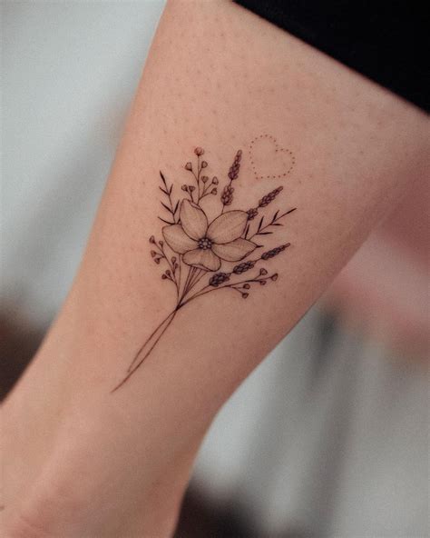 Alina Fineline Tattoo Artist On Instagram Tiny Forgetmenot