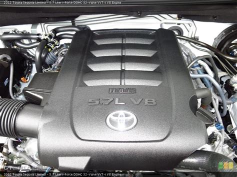 57 Liter I Force Dohc 32 Valve Vvt I V8 2012 Toyota Sequoia Engine