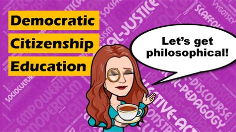 Let S Get Philosophical Democratic Citizenship Education CC YouTube