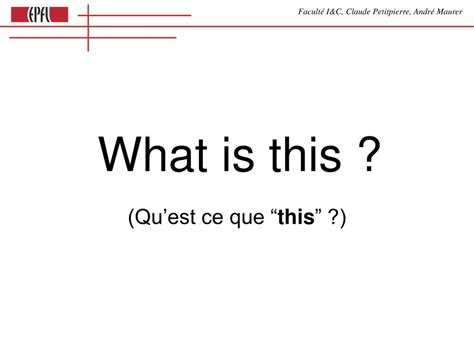 Ppt What Is This Powerpoint Presentation Free Download Id4907292