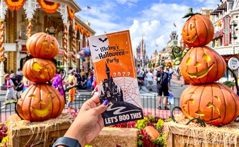 A Look At The 2022 Mickeys Not So Scary Halloween Party Map In Disney