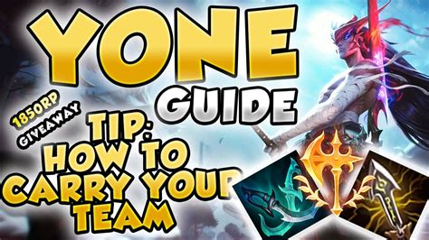 The Ultimate Yone Guide How To Play Yone Yone Build Tricks Combos