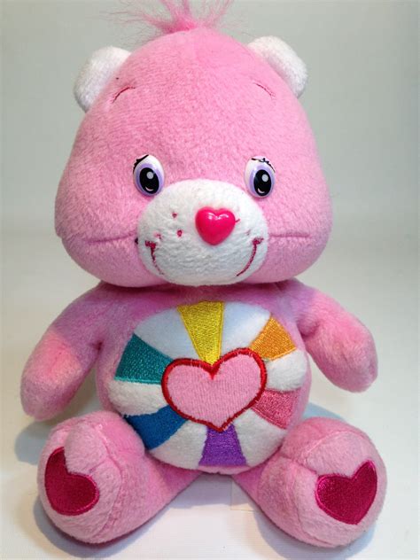 Care Bears Pink Hopeful Heart Teddy Bear Soft Plush Stuffed Animal 8