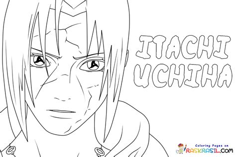Itachi Coloring Pages