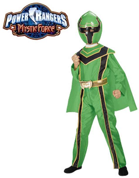 Deluxe Green Power Rangers Mystic Force Costume Large 10 12