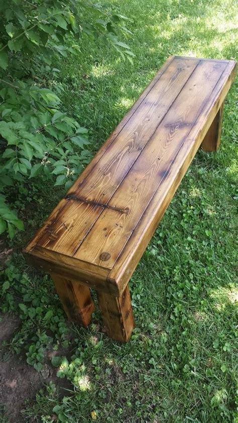 Diy Wood Bench Solid Wood Benches Rustic Bench Wood Diy Reclaimed