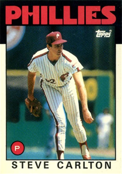Check out our steve carlton card selection for the very best in unique or custom, handmade pieces from our shops. 1986 Topps Steve Carlton #120 Baseball Card Value Price Guide