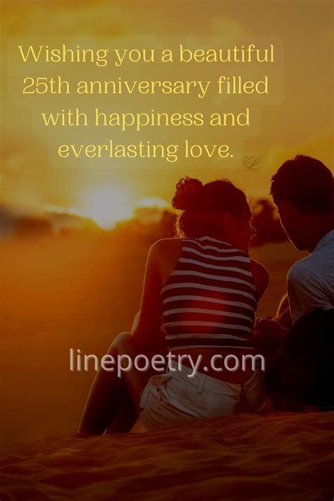 200 Sweet 25th Wedding Anniversary Wishes Messages Artofit