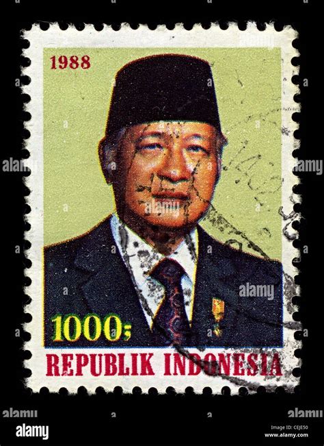 Indonesia Circa 1988a Stamp Printed In Indonesia Shows Image Of