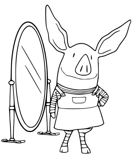 Olivia The Pig 13 Coloring Page Free Printable Coloring Pages For Kids