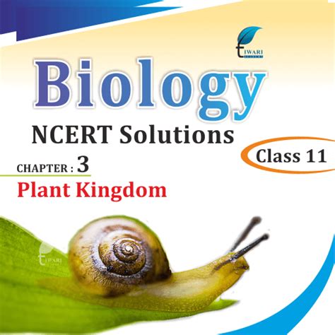 Ncert Solutions For Class 11 Biology Chapter 3 Plant Kingdom In Pdf