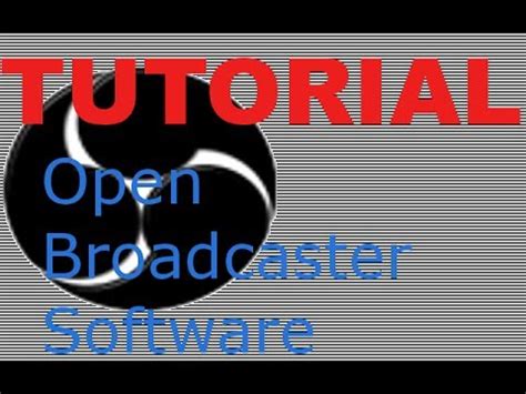 Tutorial Open Broadcaster Software Desktop Spiele Aufnehmen Youtube