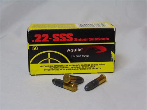 Aguila Sss Sniper Subsonic 22 Lr 60 Gr New Tri City Gold Buyers