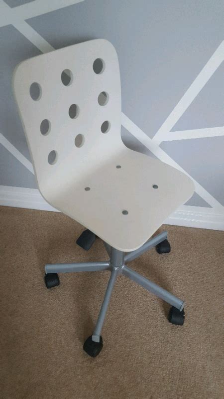 Ikea Jules Childrens Kids Asjustable Swivel Desk Chair In