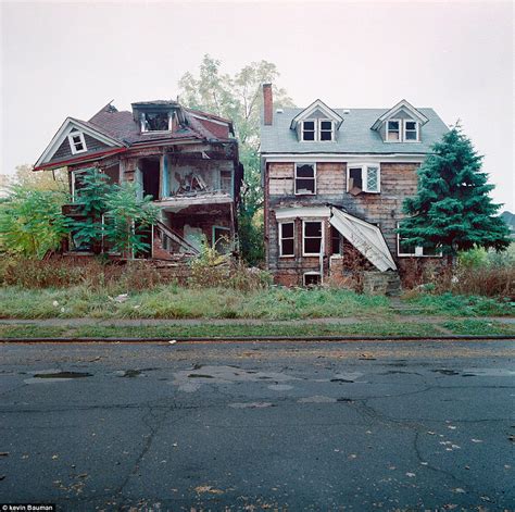 Detroit Housing Photographs Of Crumbling Houses That Litter Detroits