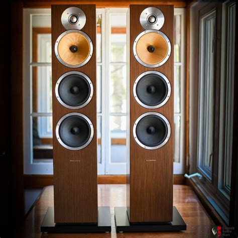 Bandw Bowers And Wilkins Cm9 Tower Speakers Rare Wenge Finish Photo