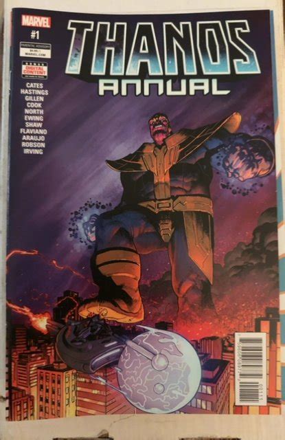 Thanos Annual 2018 Comic Books Modern Age Marvel Hipcomic