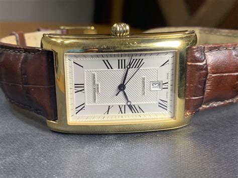 Frederique Constant Carree Automatic Gold 525 Paypal Accepted Fees